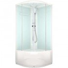 Душевая кабина Domani-Spa Delight 110 high матовая/белая DS01D110HWM00