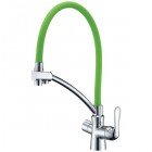 Смеситель для кухни Lemark Comfort LM3070C-Green