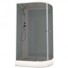 Душевая кабина Domani-Spa Delight 128 L тонированная/белая DS01D128LLWT00