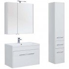 Комплект мебели Aquanet Августа 90 белый 225243