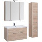 Комплект мебели Aquanet Августа 100 дуб сонома 225241