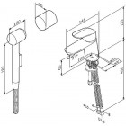Смеситель для раковины Am.Pm Like F8003016 с гигиеническим душем