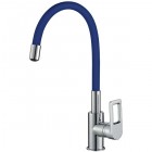 Смеситель для кухни Rossinka Silvermix Z35-35U-Blue