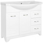 Тумба с раковиной Style Line Олеандр-2 100 белый