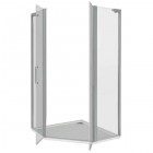 Душевое ограждение GooDDooR Pandora PNT-TD-90-C-CH