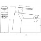 Смеситель для раковины Iddis Cloud CLOWG00i01