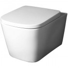 Унитаз подвесной BelBagno Albano BB120CHR+BB120SC безободковый