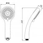 Ручной душ Iddis A11631
