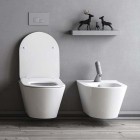 Унитаз подвесной Kerama Marazzi Plaza Modern PLM.wc.02 безободковый (без сиденья)