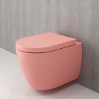 Унитаз подвесной Bocchi Milano 1375-032-0129 розовый