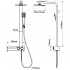 Душевая система Aquanet SF1706CS-1 00195680
