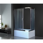 Душевой угол Royal Bath RB8100BP-C-CH L