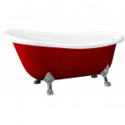 Ванна акриловая BelBagno BB04-ROS