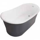 Ванна акриловая BelBagno BB32-CF36