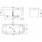 Ванна акриловая BelBagno BB60-1700