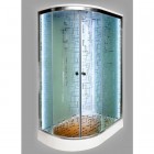 Душевая кабина Deto EM1511 R LED с гидромассажем
