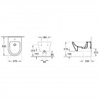 Биде подвесное Villeroy & Boch Omnia Architectura 54840001