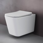 Унитаз подвесной Ceramica Nova Cubic CN1806 безободковый