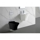 Унитаз подвесной Cerutti Vettore aria Matt black 2615E безободковый