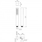 Душевой гарнитур Palazzani Young 9910A910G