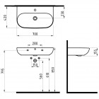 Раковина накладная Bien Vokha MDLS07001FD1B7000