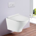 Унитаз подвесной Esbano Aster white безободковый