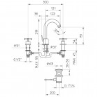 Смеситель для раковины Palazzani Formula 62304010