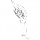 Ручной душ Am.Pm Inspire V2.0 F0250A000