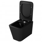 Унитаз подвесной OWL Vatter Ruta-H Matt Black OWLT190404 безободковый