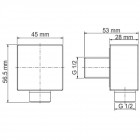 Шланговое подключение WasserKRAFT Glan A178