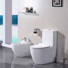 Унитаз CeramaLux 061 безободковый