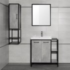 Зеркало Style Line Лофт 60 бетон ЛС-000010023