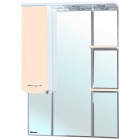 Зеркало-шкаф Bellezza Мари 75 L бежевый