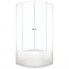Душевой угол Domani-Spa Delight 99 high прозрачное стекло DS0405D99H0Cl00