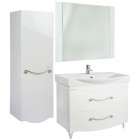 Зеркало Bellezza Сесилия 105 белый