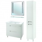 Тумба под раковину Bellezza Сириус 100 напольная белый (Dreja)