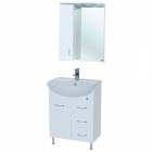 Тумба с раковиной Bellezza Уют 60 белый (3 ящика)