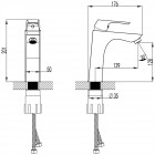 Смеситель для раковины Lemark Unit LM4537C