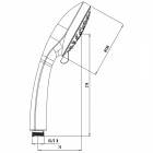 Ручной душ Lemark LM0125C