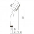 Ручной душ Lemark LM0211C