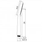 Ручной душ Lemark LM0913C