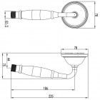 Ручной душ Lemark LM8007B