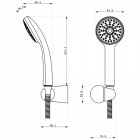 Душевой гарнитур Lemark LM0801C