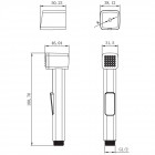 Гигиенический душ Lemark LM8089C