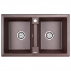 Мойка кухонная Paulmark Tandem PM238150-CO
