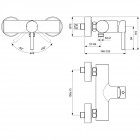 Смеситель для душа Ideal Standard Ceraline BC200AA
