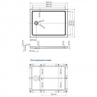Поддон акриловый WasserKRAFT Amper 29T07U