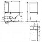 Унитаз Cerutti Chika CT8708 безободковый