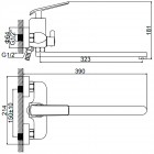 Смеситель универсальный Ledeme H74 L2274B