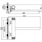 Смеситель универсальный Ledeme H76 L2276